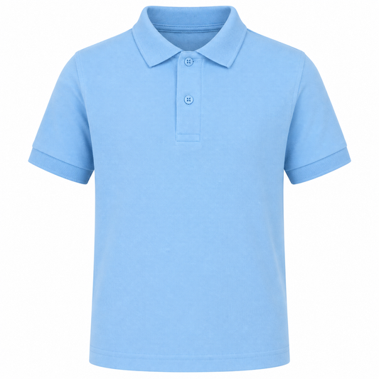 Blue Polo - Plain