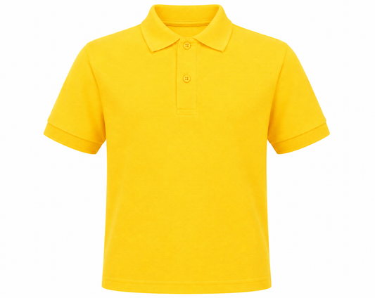 Yellow Polo Shirt - Plain