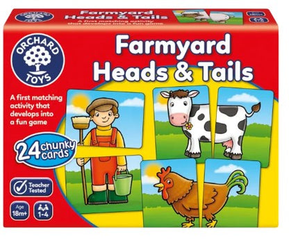 Farmyard Heads & Tails - Orchard Toys