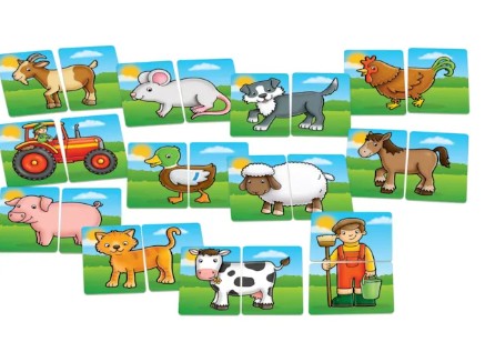 Farmyard Heads & Tails - Orchard Toys