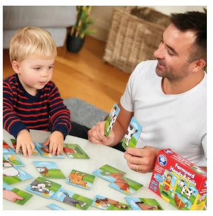Farmyard Heads & Tails - Orchard Toys
