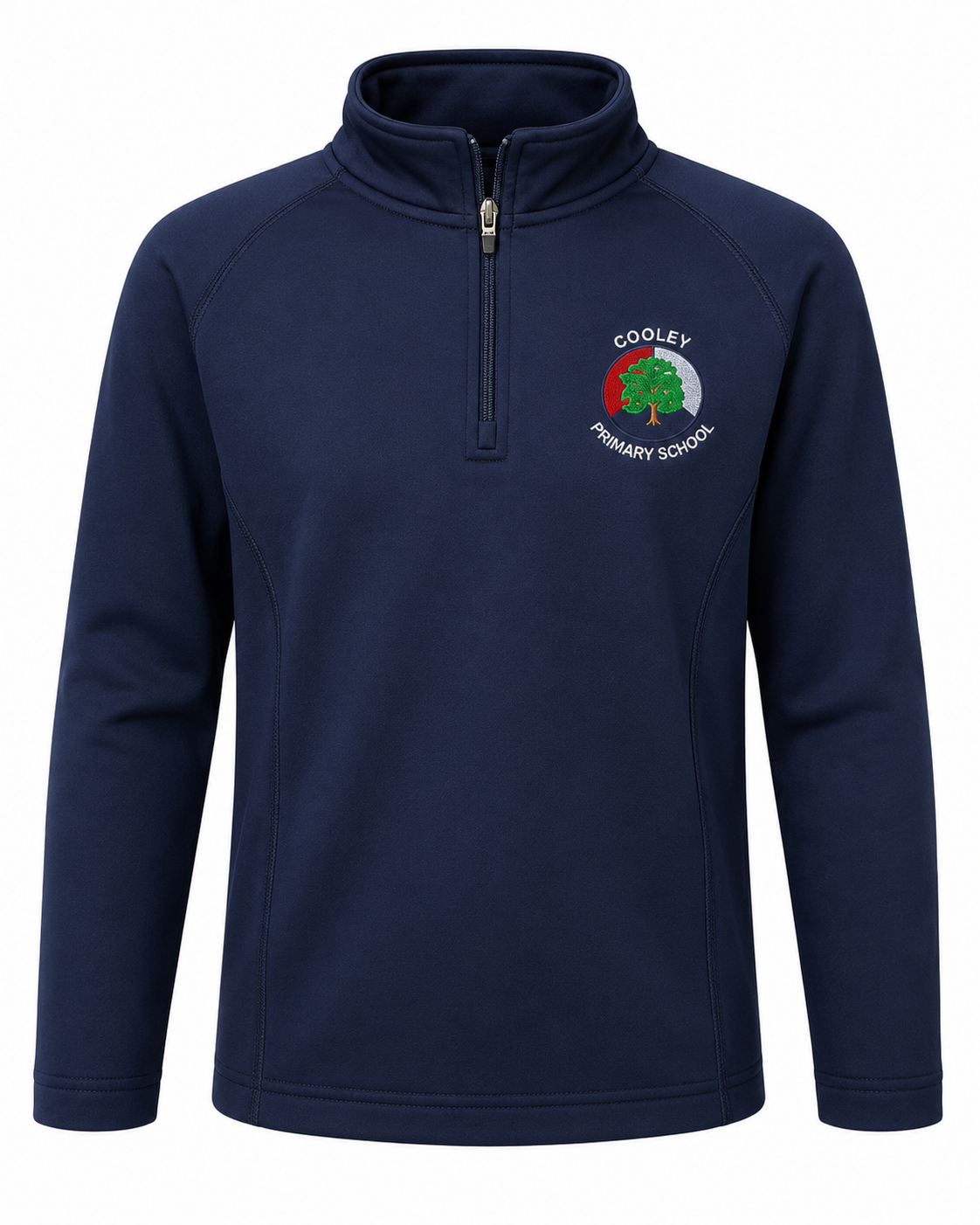 Cooley Primary School - Navy 1/4 Zip Jumper