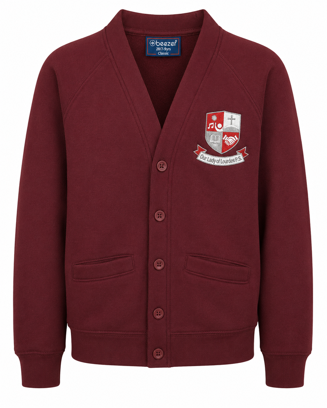 Our Lady of Lourdes, Greencastle - Fleece Cardigan