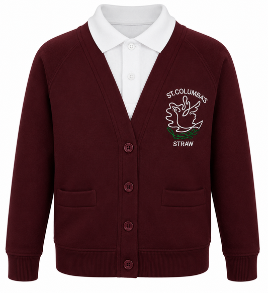 St Columba's, Straw, Draperstown - Fleece Cardigan