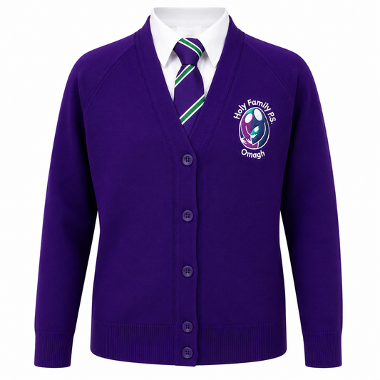Holy Family Primary School, Omagh - Knitted Cardigan