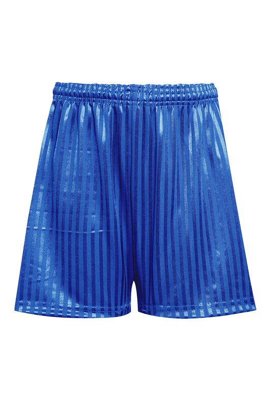 Shadow Striped Royal Shorts