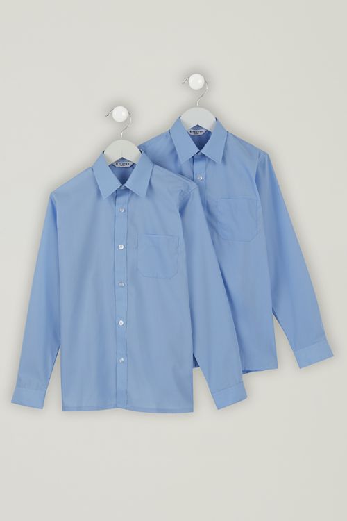 Trutex LS Shirts 14.5"+ (14+Yrs) - 2 Pack
