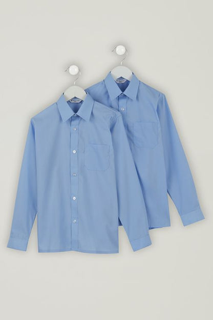 Trutex LS Shirts 14.5"+ (14+Yrs) - 2 Pack