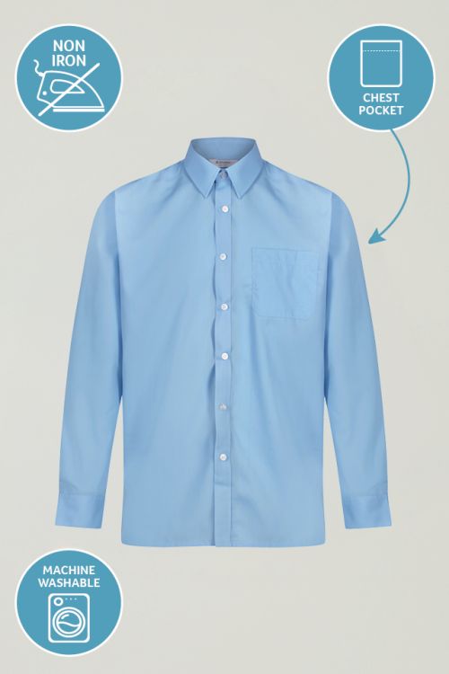 Trutex LS Shirts 14.5"+ (14+Yrs) - 2 Pack
