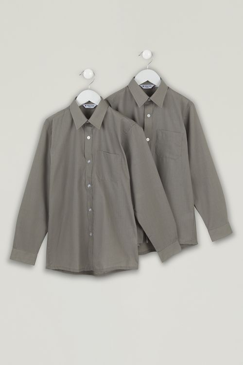 Trutex LS Shirts 14.5"+ (14+Yrs) - 2 Pack