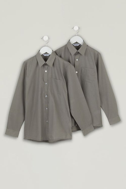 Trutex LS Shirts 14.5"+ (14+Yrs) - 2 Pack