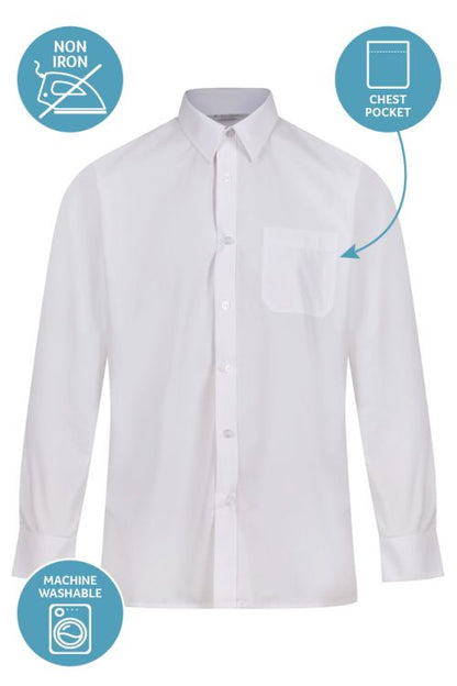 Trutex LS Shirts 14.5"+ (14+Yrs) - 2 Pack