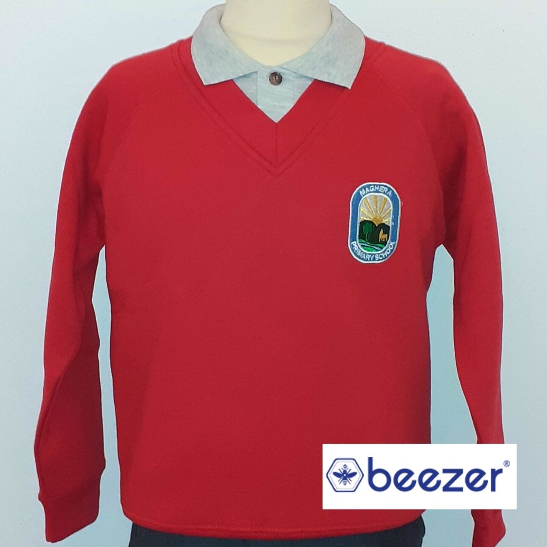 Maghera Primary School - V Neck Sweatshirt
