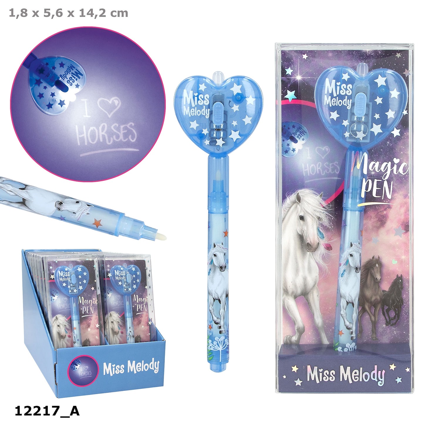 Miss Melody - Secret Pen with LED Light