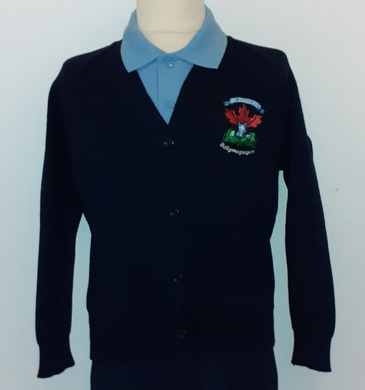 St Trea's Primary School, Ballymaguigan - Knitted Cardigan