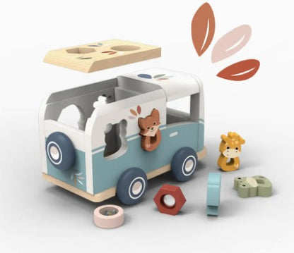 Speedy Monkey Shape Sorter Van