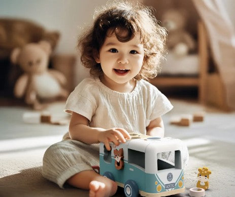 Speedy Monkey Shape Sorter Van