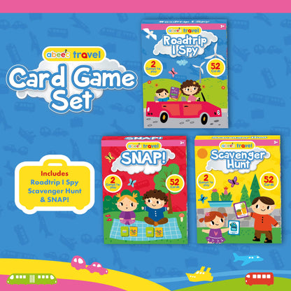 Abeec 3 Pack of Cards - Snap/Scavenger Hunt/I Spy