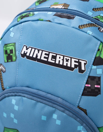 Minecraft Unisex Kids Blue Character Backpack (One Size)