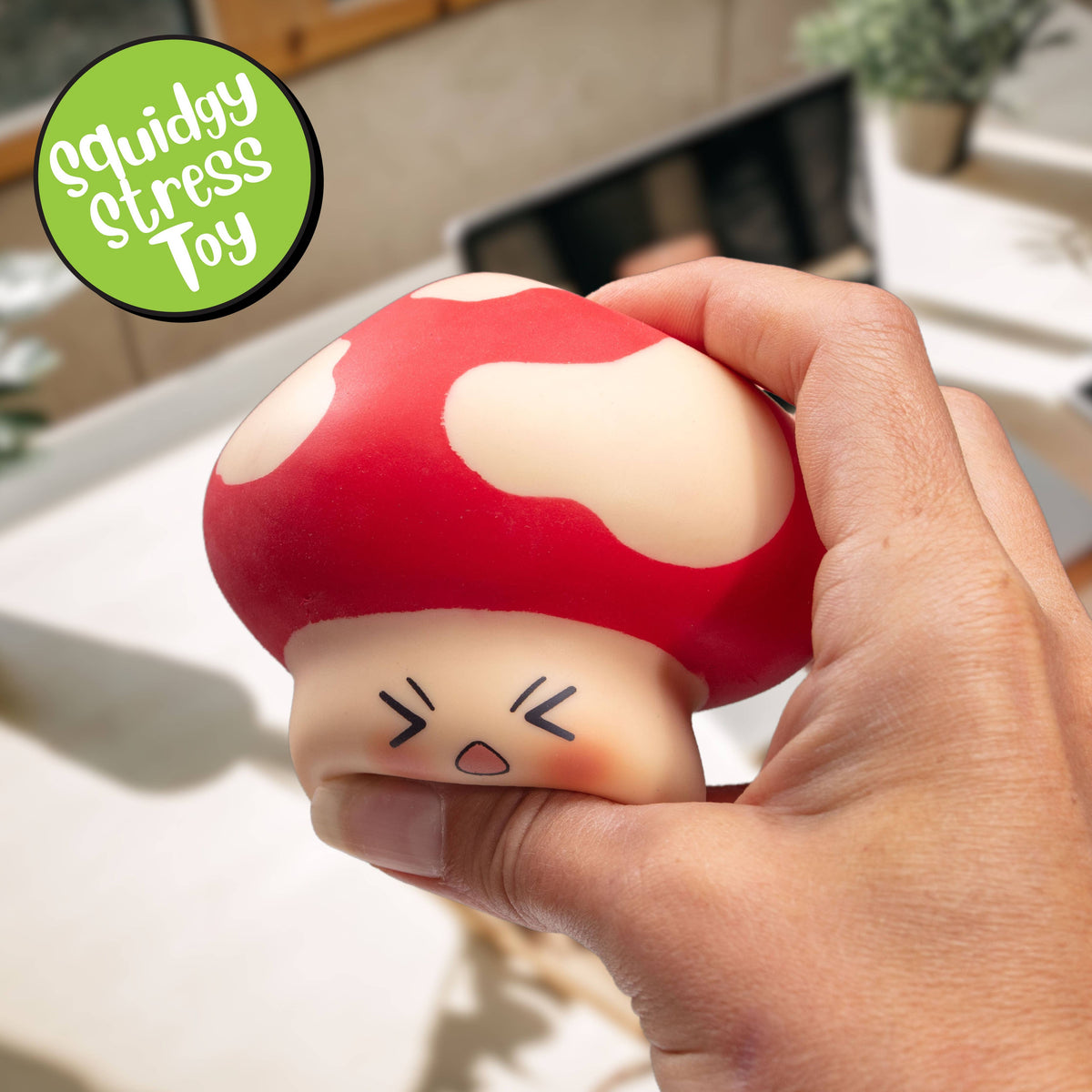 Squishy Toy - Stress Shroom - Fidget Stress Ball Toy