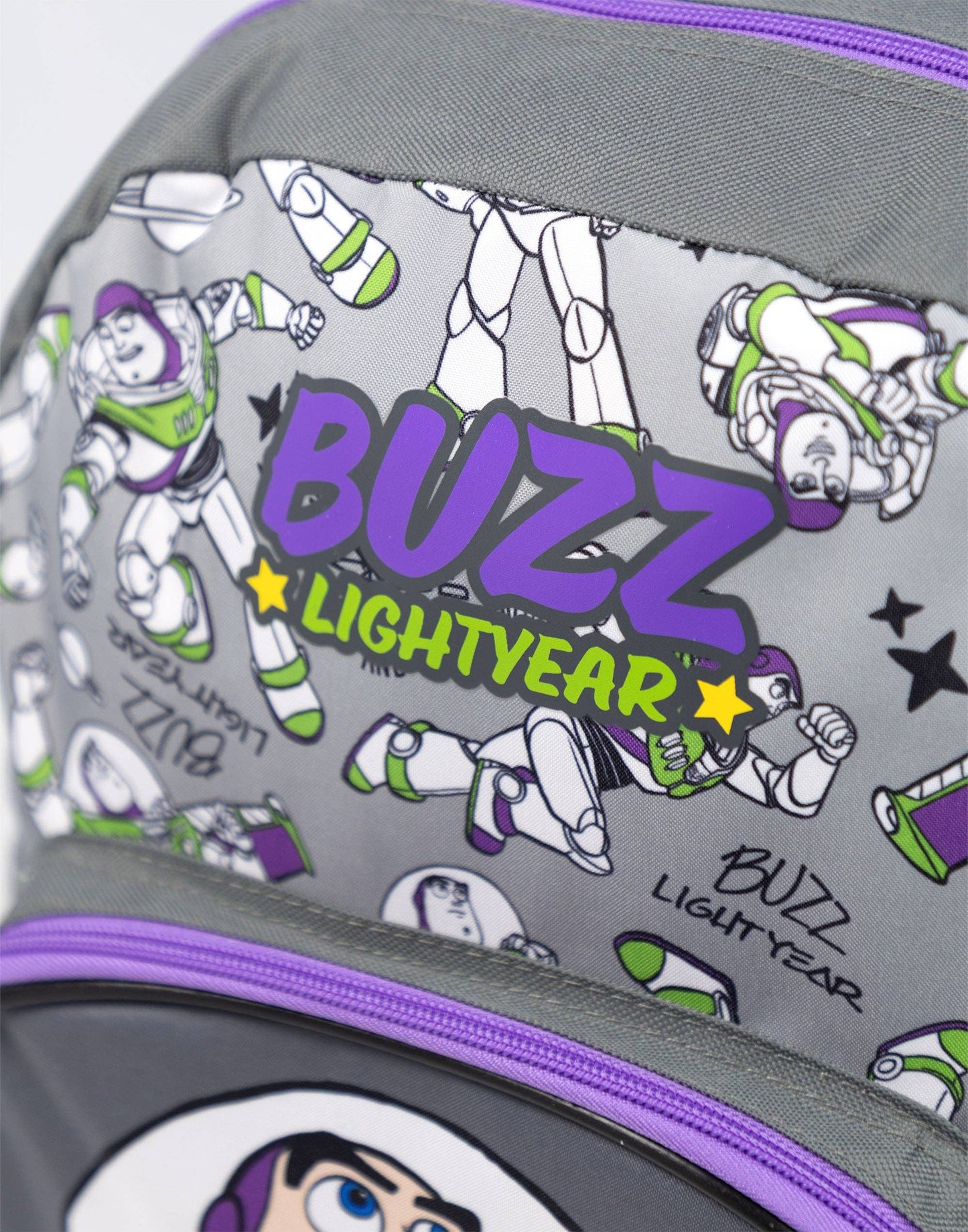 Disney Toy Story Boys Grey Buzz Wings Backpack (One Size)