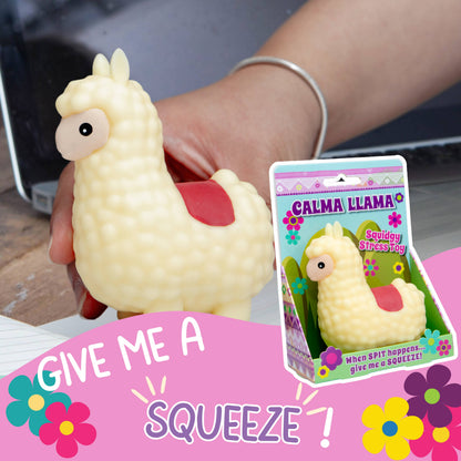 Squishy Toy - Calma Llama - Fidget Stress Ball/Toy