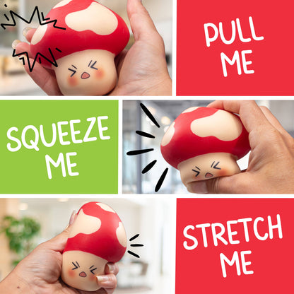 Squishy Toy - Stress Shroom - Fidget Stress Ball Toy