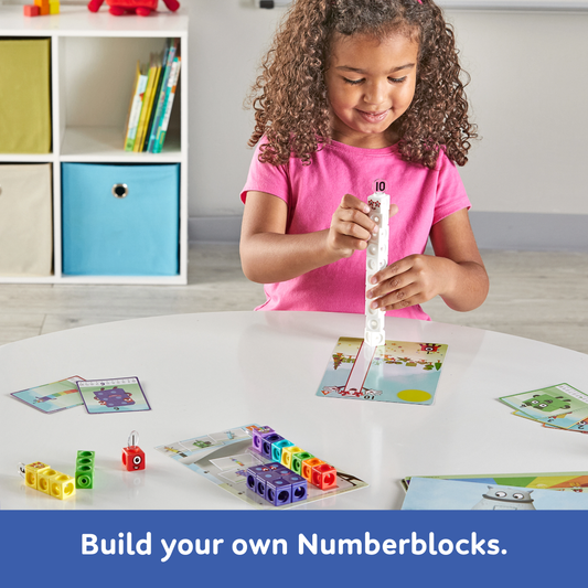 MathLink® Cubes Numberblocks® 1-10 Activity Set