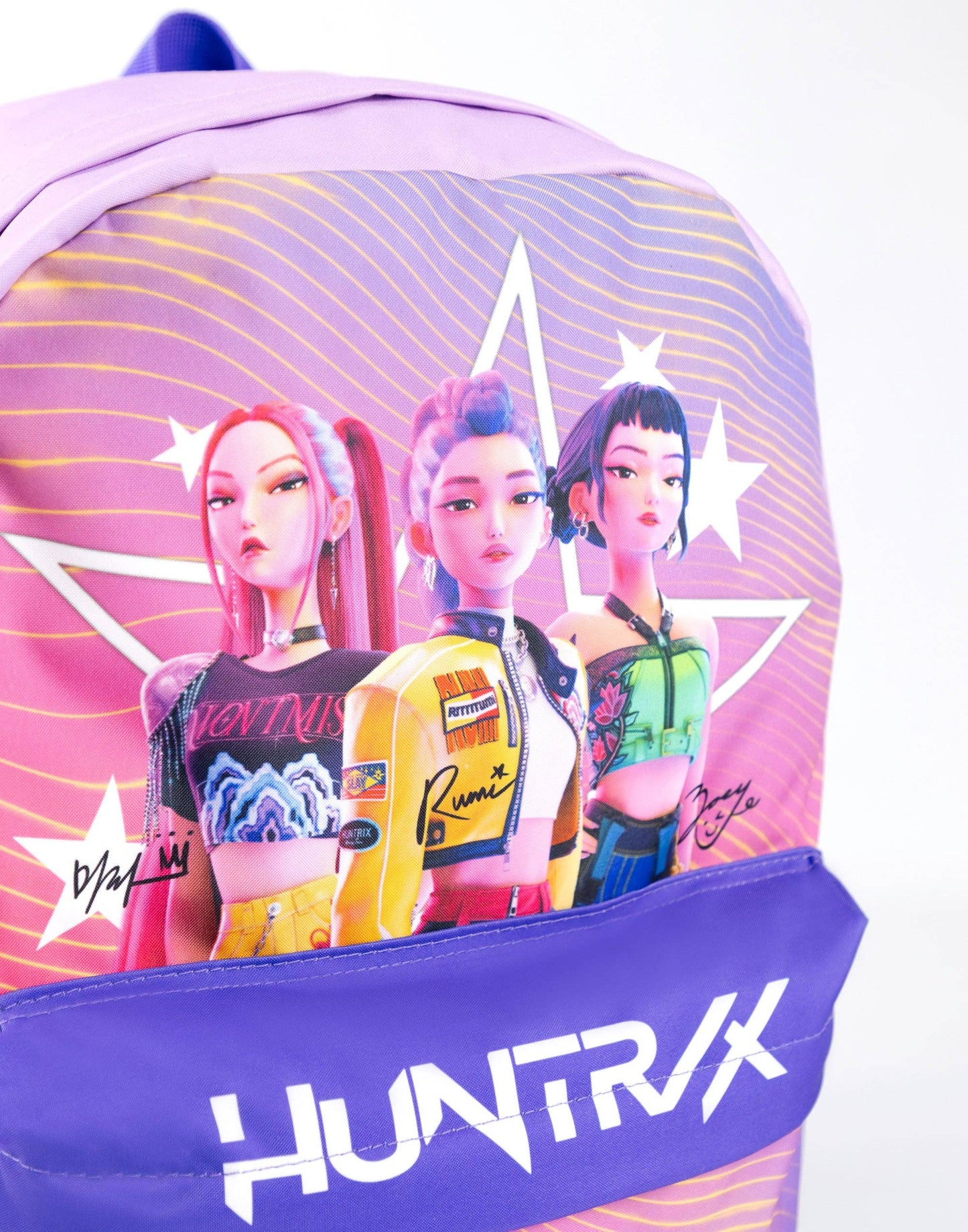 KPop Demon Hunters Girls Pink Huntrix Backpack (One Size)