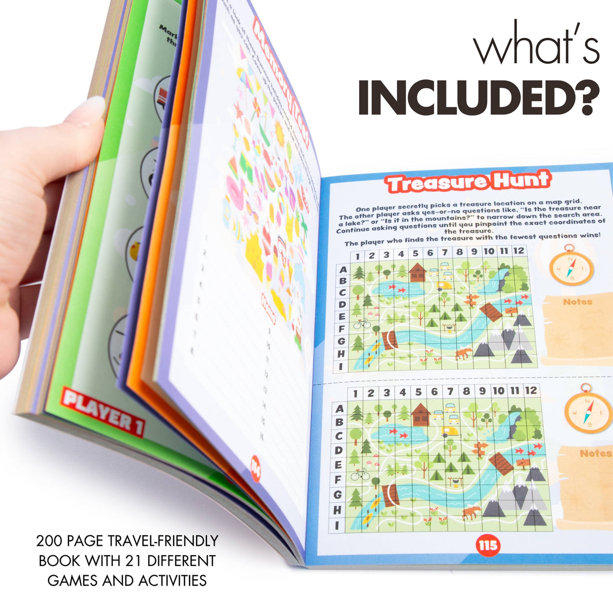 Travel Games Book 100 Sheets