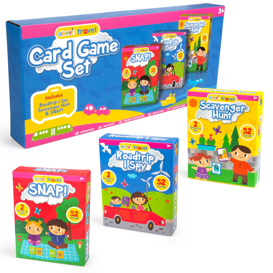 3 Pack of Cards - Snap/Scavenger Hunt/I Spy