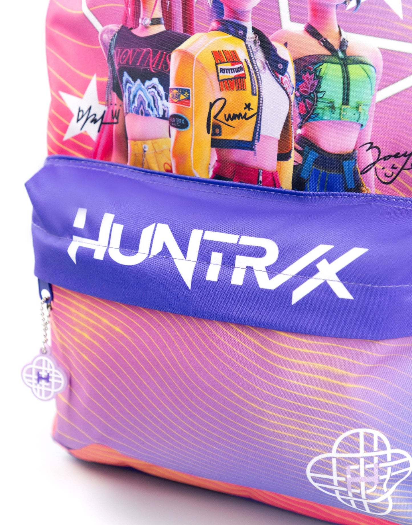 KPop Demon Hunters Girls Pink Huntrix Backpack (One Size)