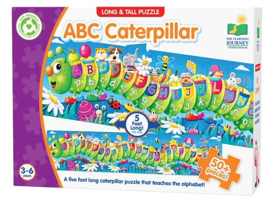 Long & Tall Puzzle - ABC Caterpillar Letters