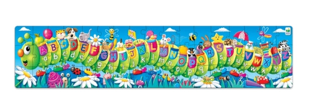 Long & Tall Puzzle - ABC Caterpillar Letters