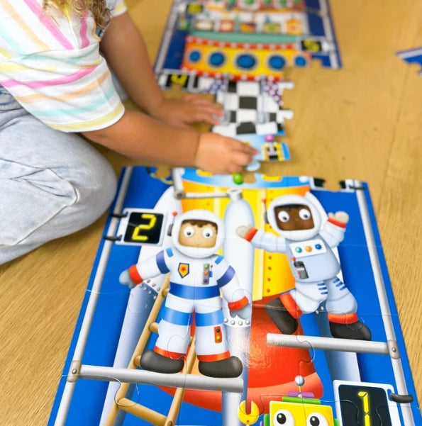 Long & Tall Puzzle - Rocket Number