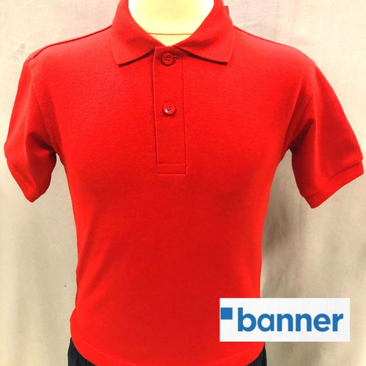 Plain Red Polo
