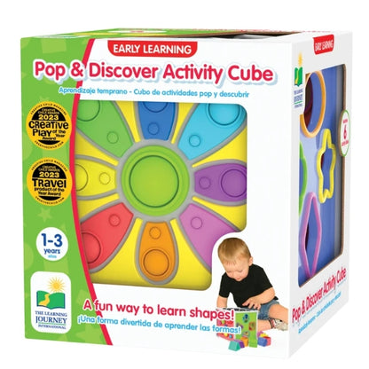 Pop & Discover Activity Cube