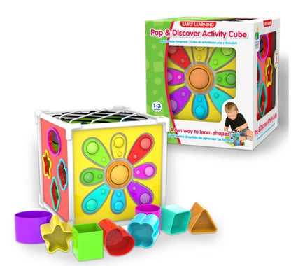 Pop & Discover Activity Cube