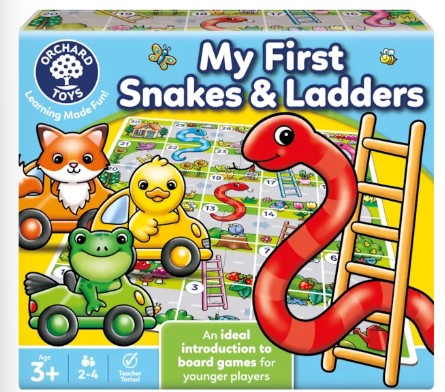 My First Snakes and Ladders - Orchard Toys